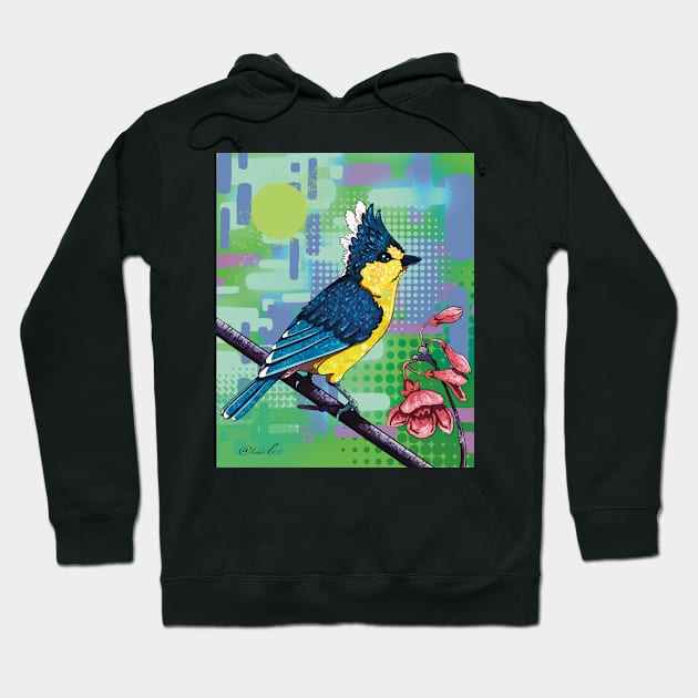 Yellow Tit Hoodie by RoseDesigns1995